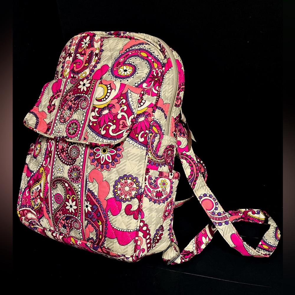 Vera Bradley Paisley Meets Plaid Backpack Small/mini